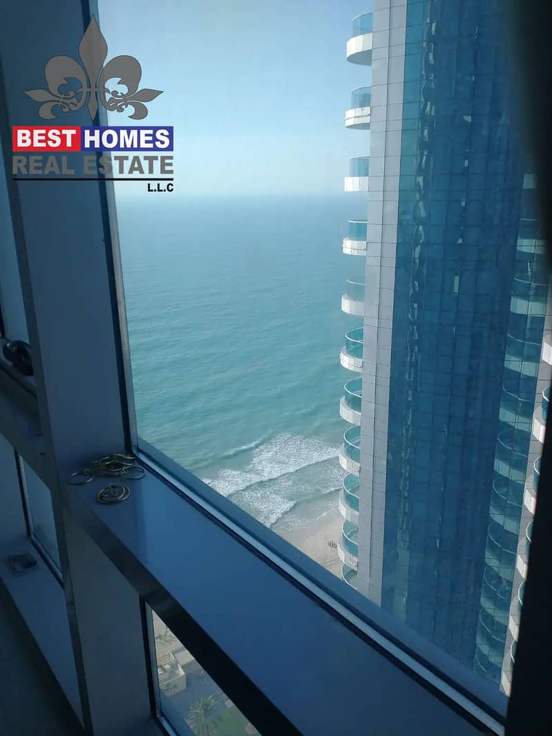 Elegant 1Bedroom Apartment with Partial Sea View in Corniche Tower