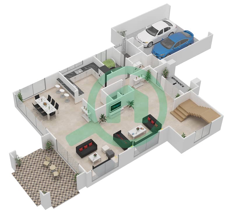 Floor plans for Type NOVA 4bedroom Villas in Legacy Nova Bayut Dubai