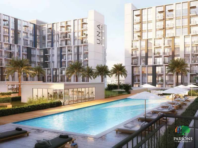 UNA Town Square Own a ready apartment in Dubai in five years