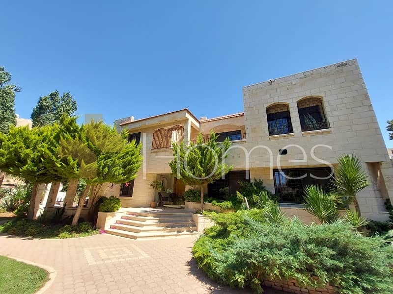 Villa for Sale in Rabyeh, Amman IDHMMR4592 Standalone villa in