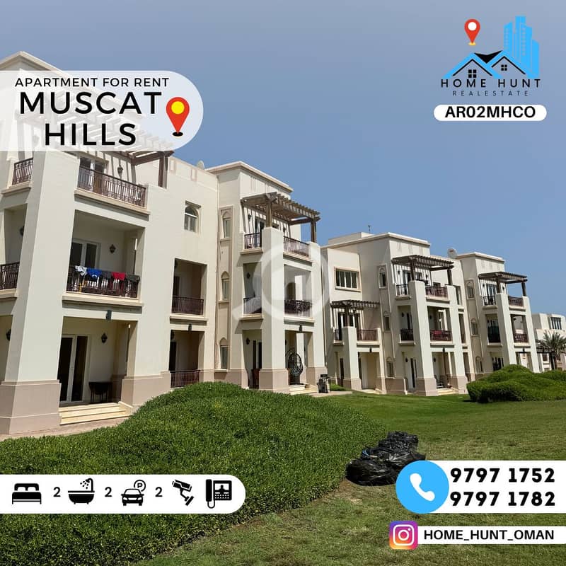 MUSCAT HILLS FURNISHED 2BHK APARTMENT INSIDE COMMUNITY Bayut.om