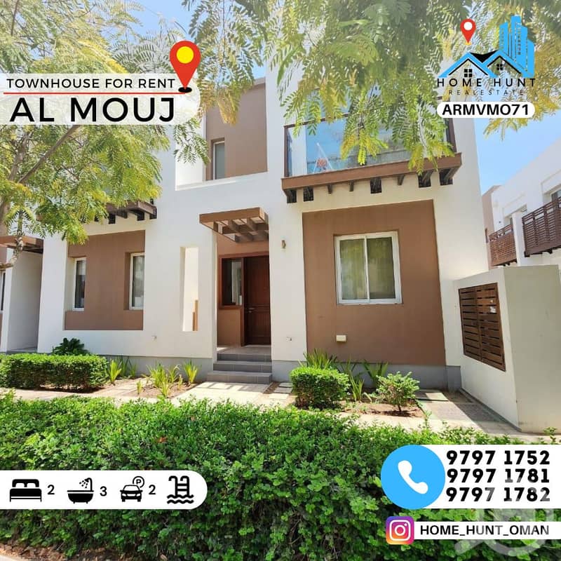 AL MOUJ WELL MAINTAINED 2 BR TOWNHOUSE Bayut.om
