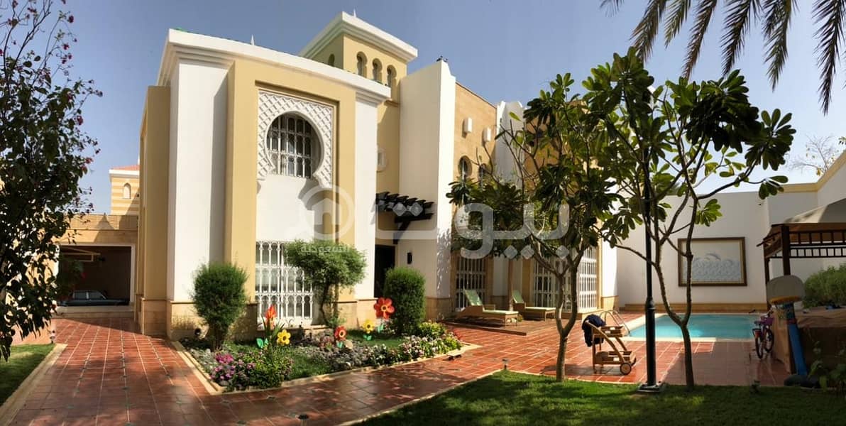 Luxury Villa for sale in Umm Al Hamam Al Gharbi, West of Riyadh