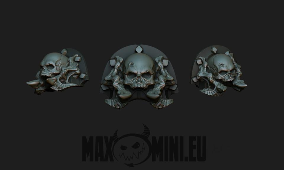 MaxMini Preview Shoulder Pads Suitable for Halloween OnTableTop