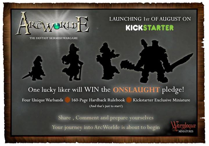 The ArcWorlde Kickstarter Launches! OnTableTop Home of Beasts of War