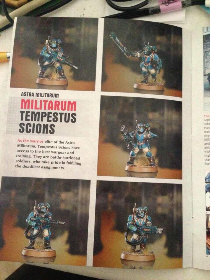 The Militarum Tempestus Scions Leaked For Warhammer 40,000