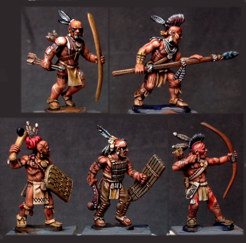 Pulp Figures Goes Native, Native American That Is! OnTableTop Home