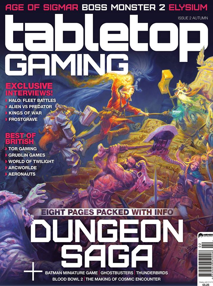 Tabletop Gaming Magazine Coming September 3rd OnTableTop Home of