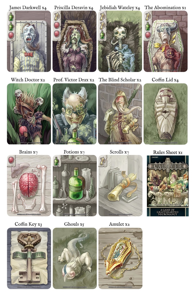 Dabble In Necromancy With The Cadaver Card Game On Kickstarter OnTableTop Home of Beasts of War