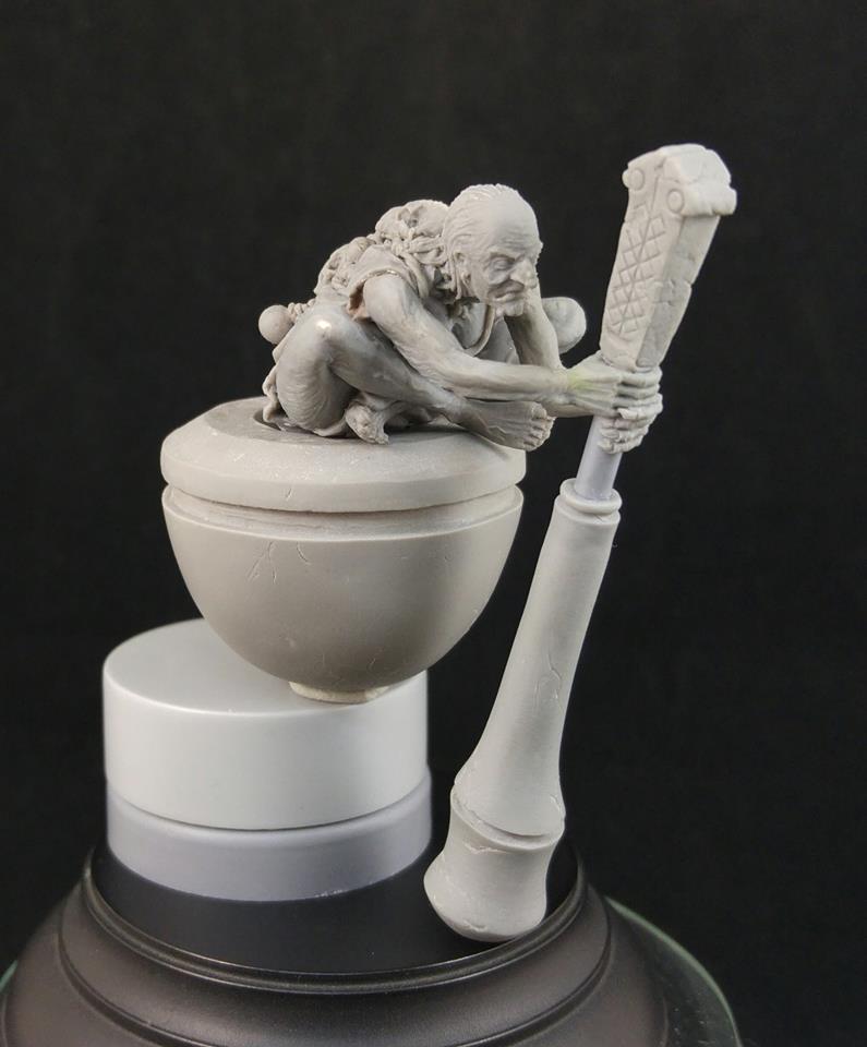 Smok Sculpture Bring Deraj’s Baba Yaga To Life OnTableTop Home of