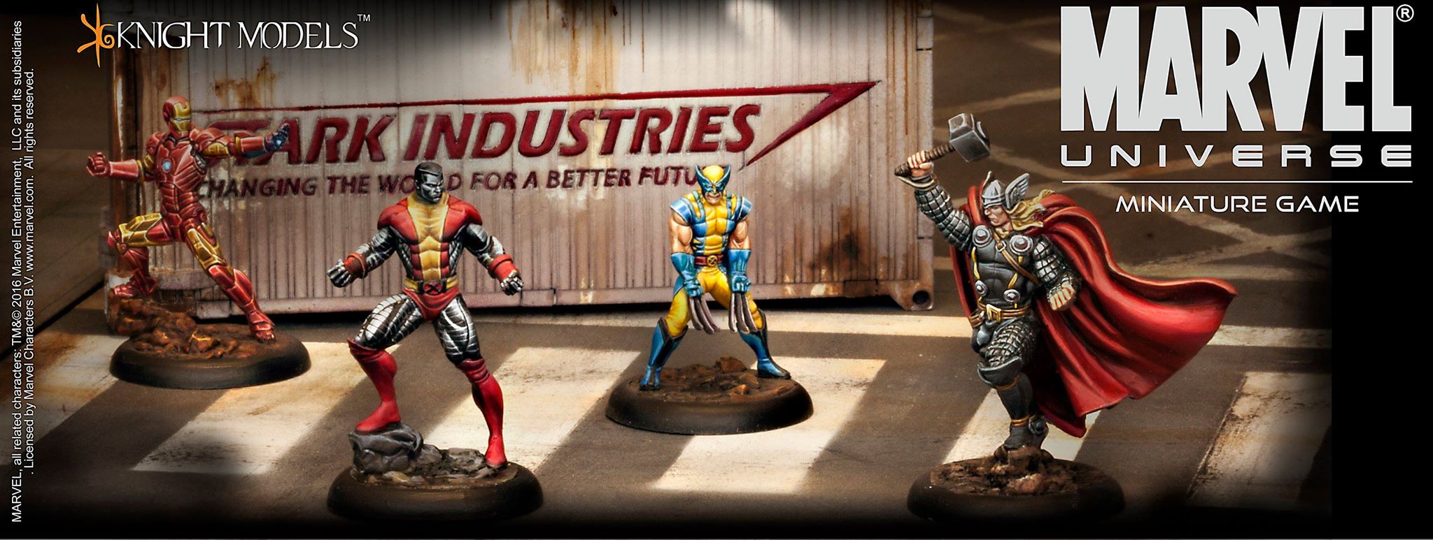 Knight Models Announce The Marvel Universe Miniature Game OnTableTop