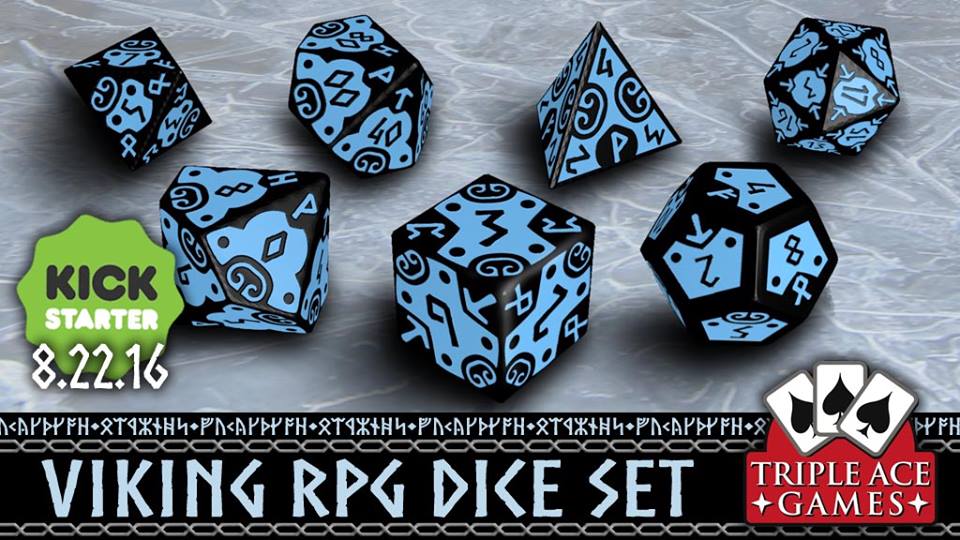 Channel Odin’s Favor With Triple Ace Games’ Viking Dice Kickstarter