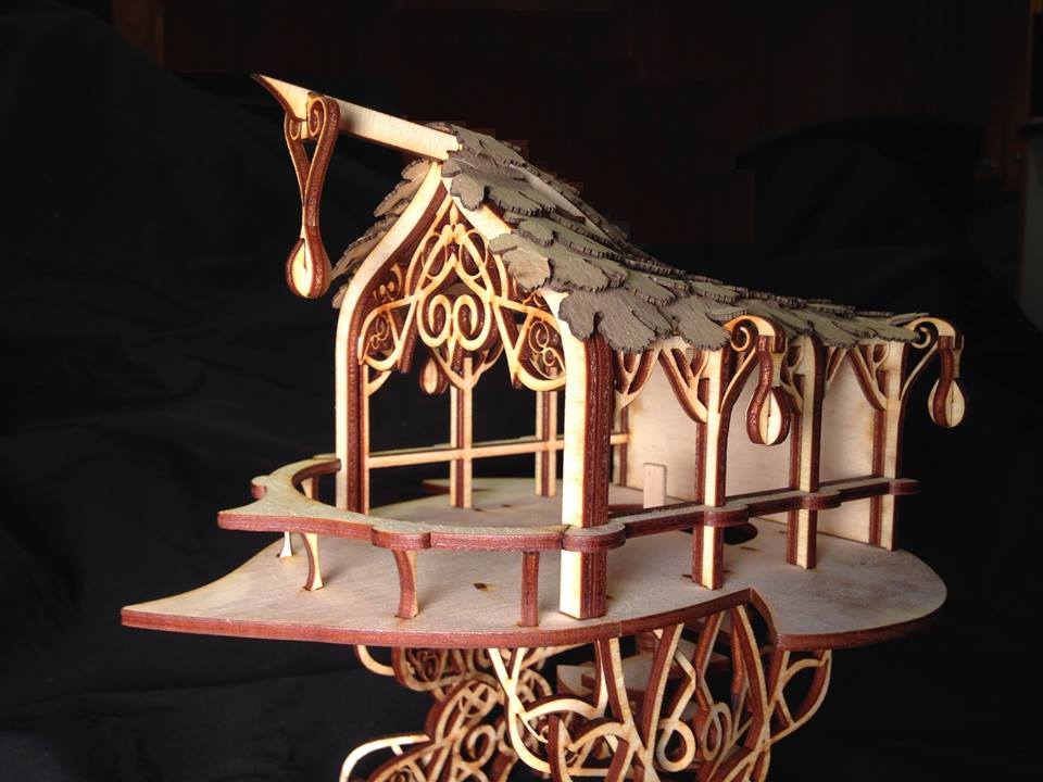 A Stunning Home For Your Wood Elves From Fantasy Arc OnTableTop