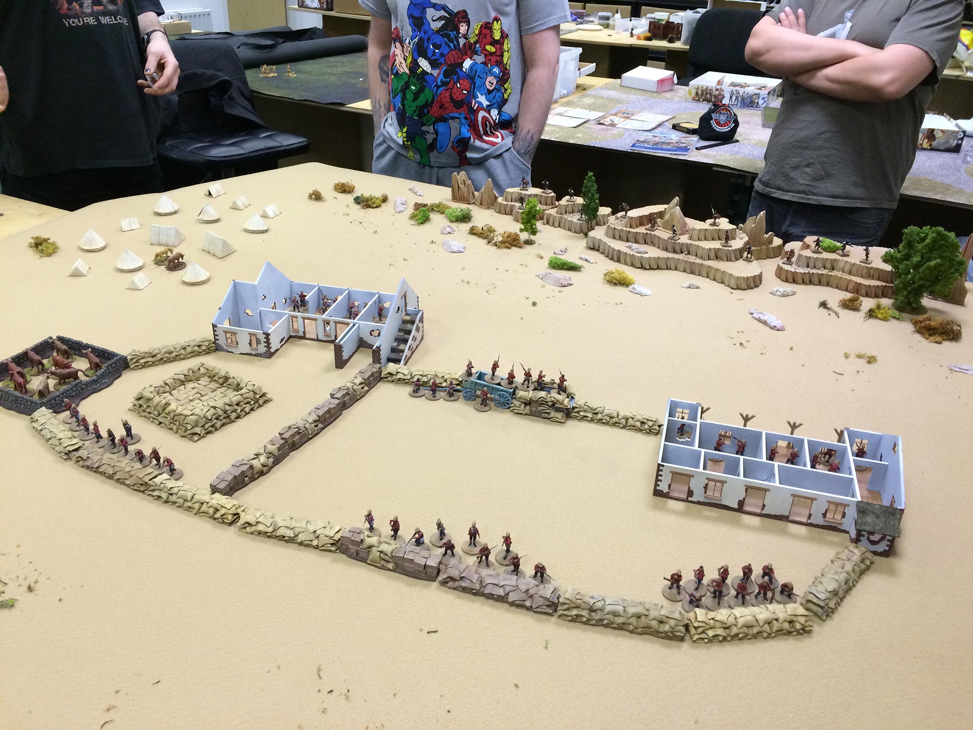 We ReFight The Battle Of Rorke’s Drift OnTableTop Home of Beasts