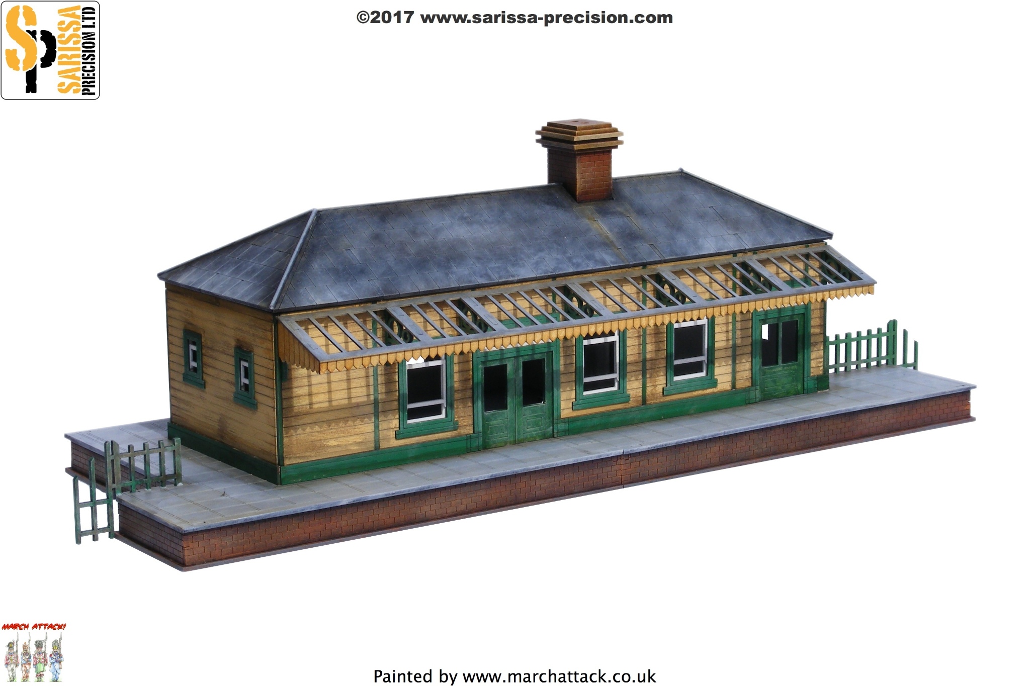 Catch The Train At Sarissa’s New Railway Station OnTableTop Home of