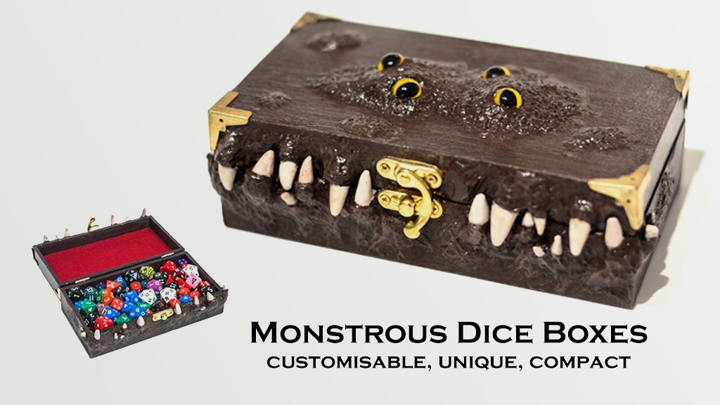 Every DM Should Have These Kickstarter Monster Dice Boxes OnTableTop