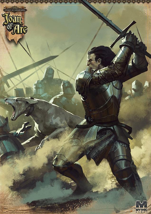 Mythic Show Off John Talbot For Time Of Legends Joan Of Arc OnTableTop Home of Beasts of War