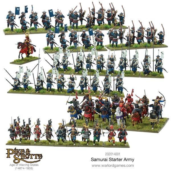 An Army Of Samurai Appear To PreOrder For Pike & Shotte OnTableTop