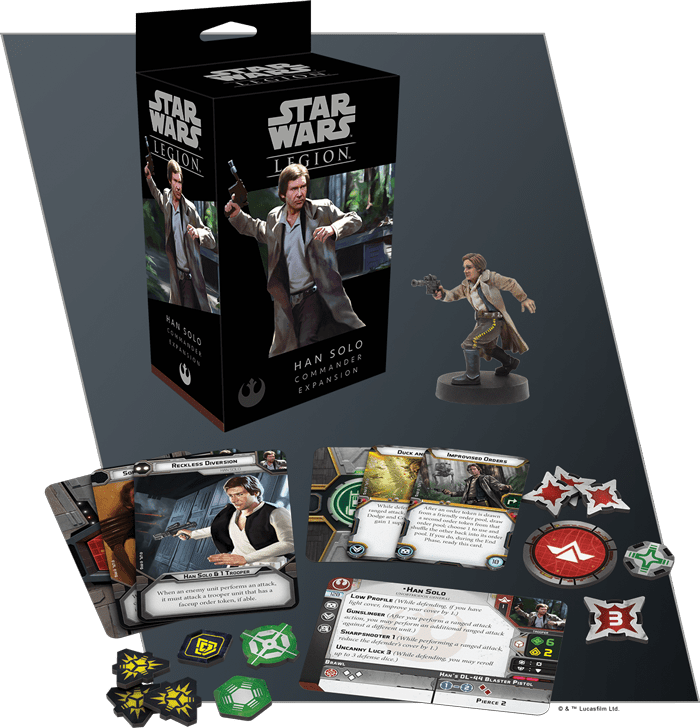 Han Shoots First + Rebel Commandos In Star Wars Legion Previews