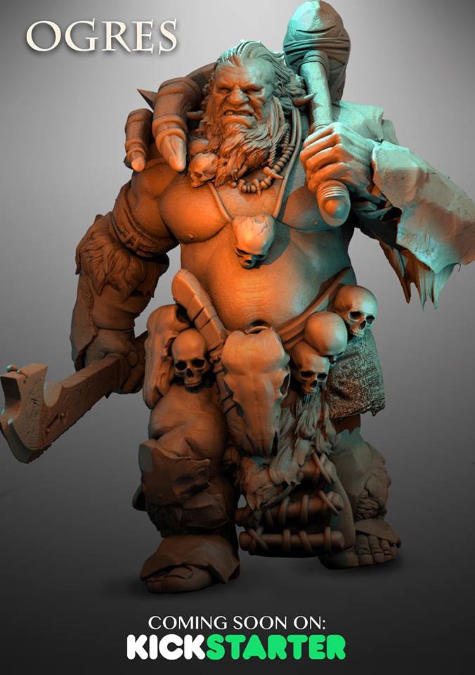 Atlantis Miniatures Prepare Us For An Ogre Invasion