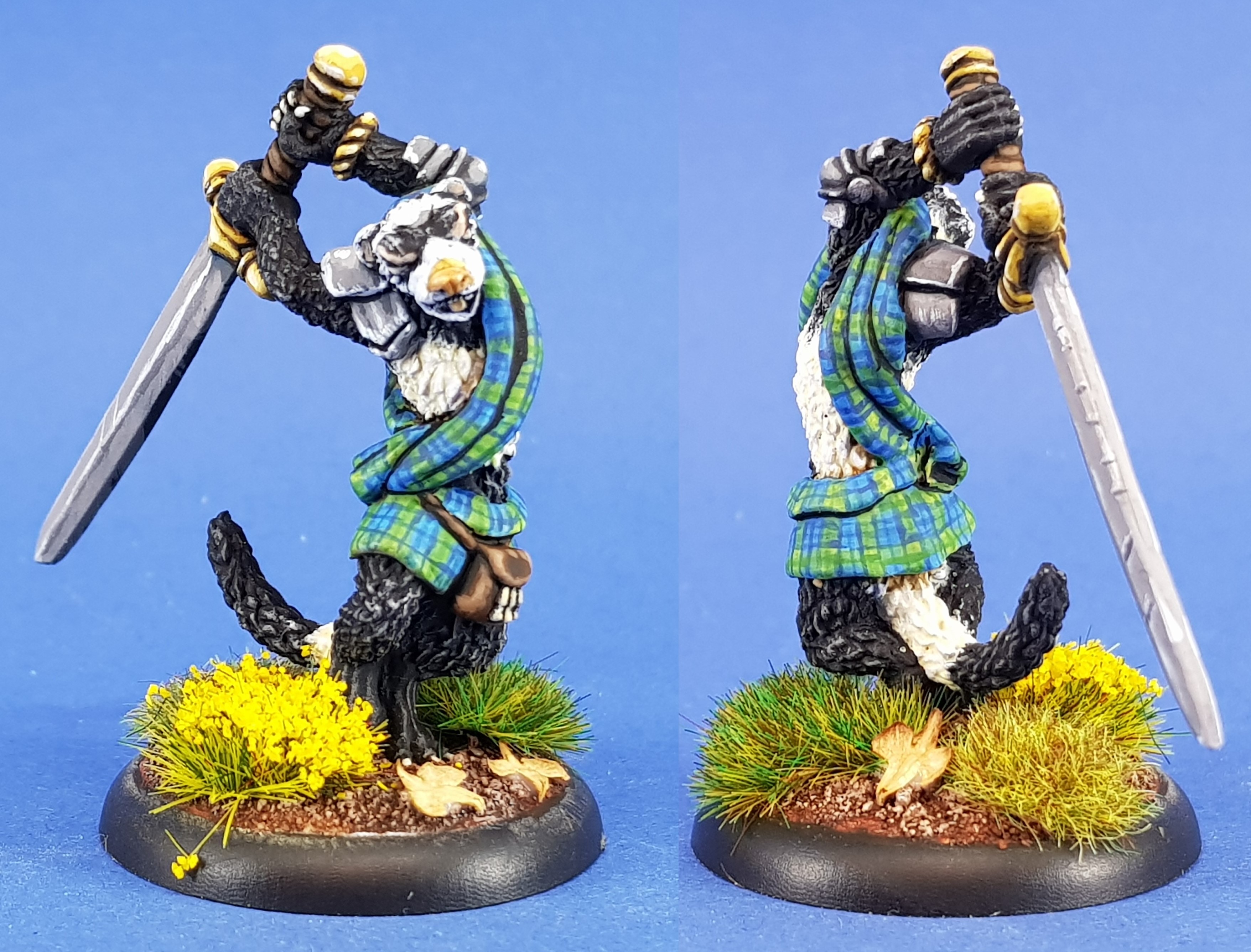 Ferret clan warrior finished OnTableTop Home of Beasts of War