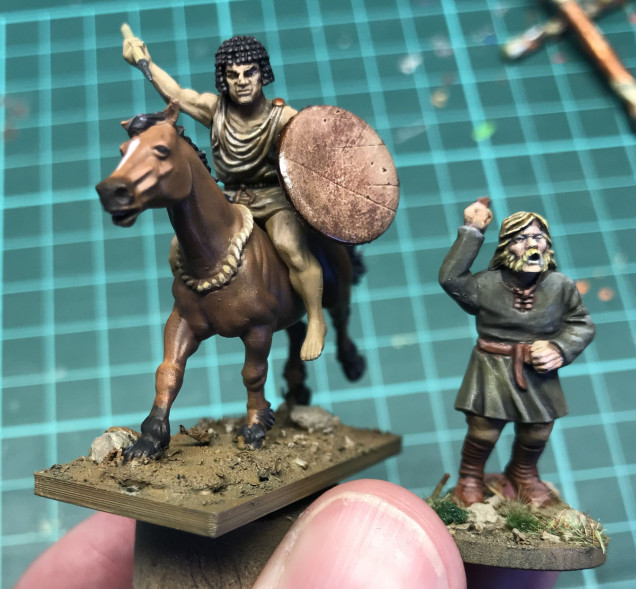 Victrix Numidian light horse Rider WIP OnTableTop Home of Beasts