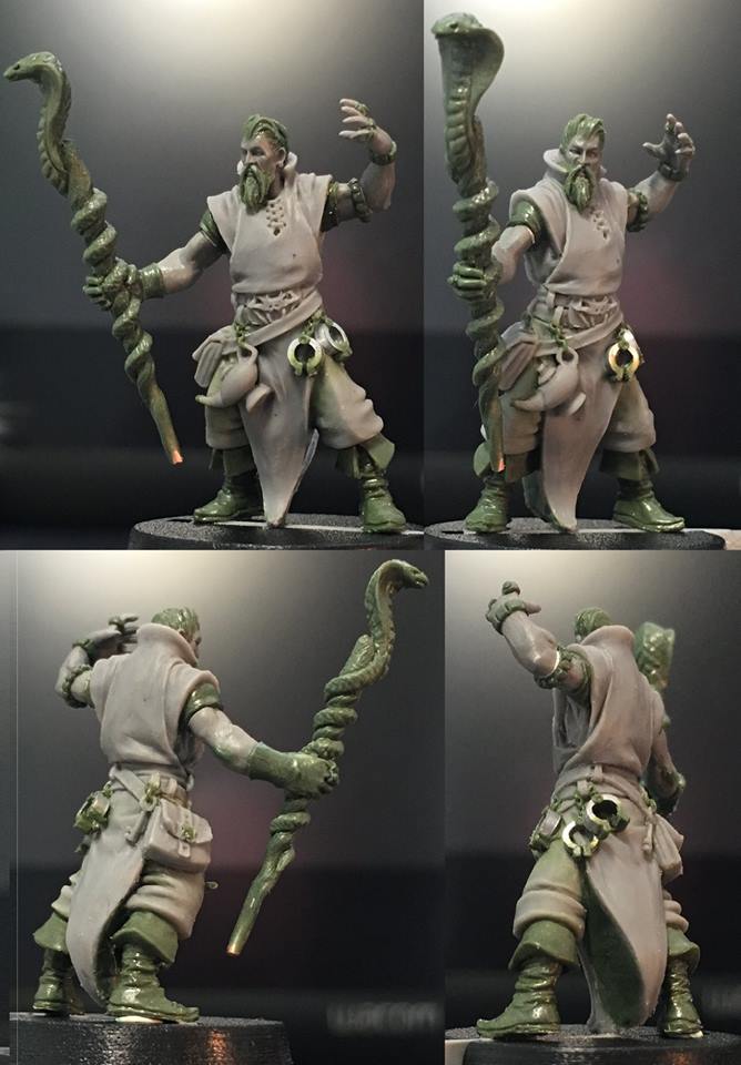 Hasslefree Preview Their Majestic Arabian Wizard Sculpt OnTableTop