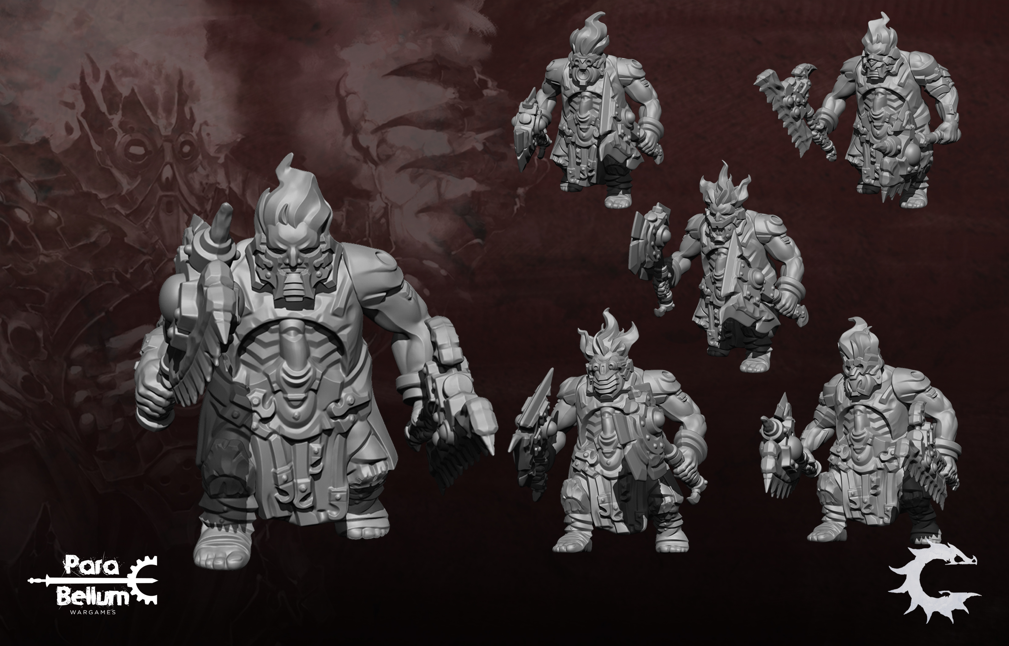 Flaming Berserkers Fight For The Dweghom In New Conquest