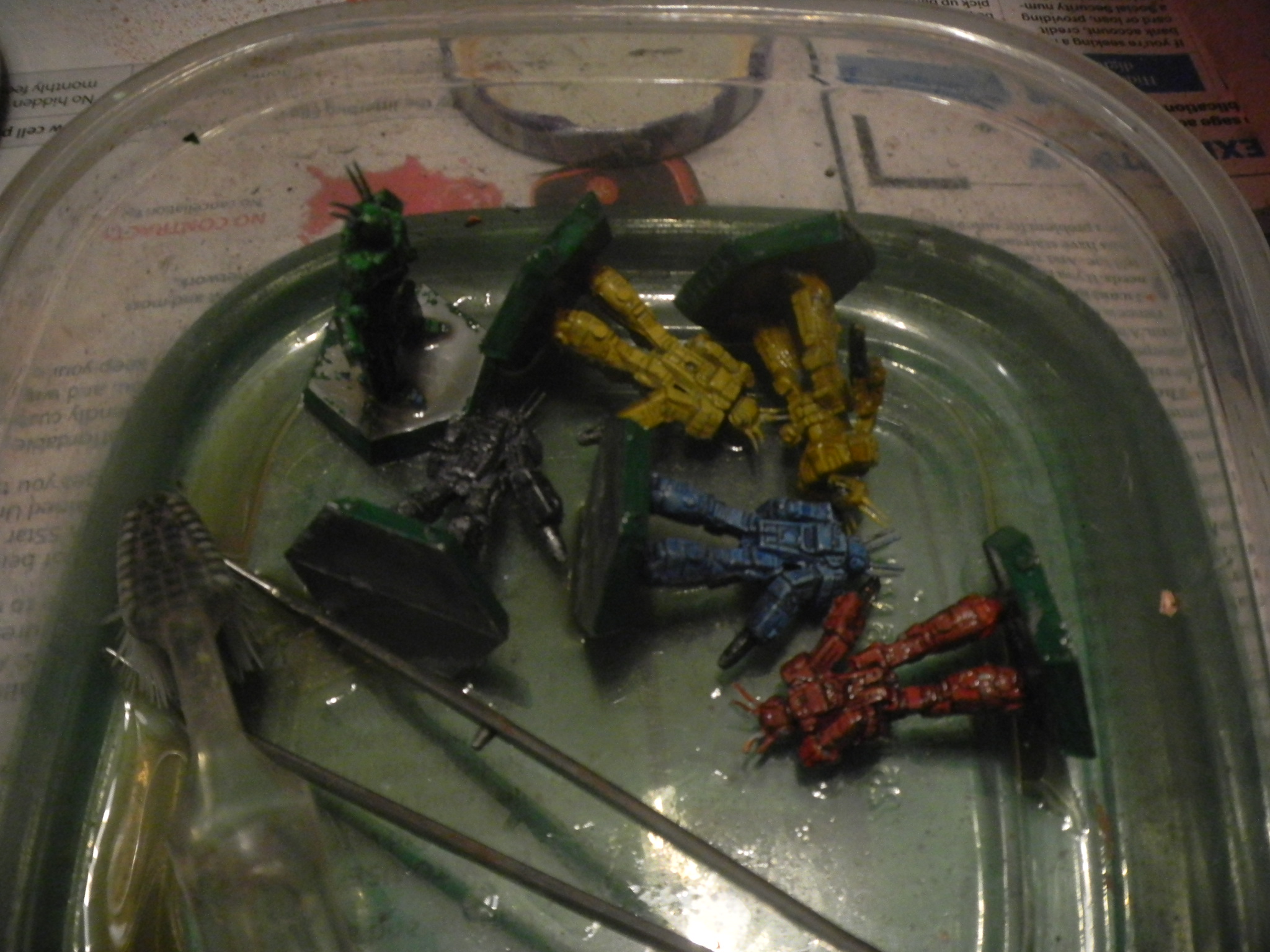 Batch stripping with Testor ELO (Easy lift Off) OnTableTop Home of