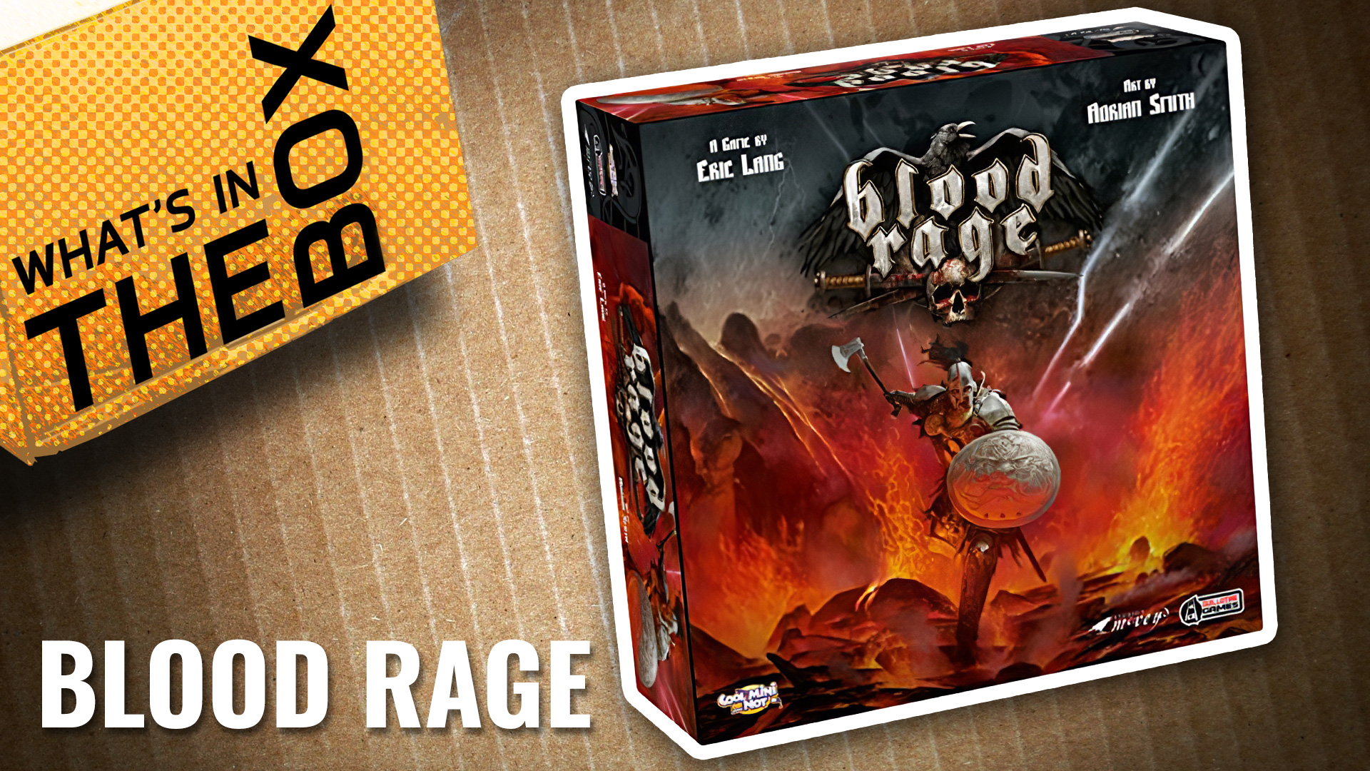 Unboxing Blood Rage OnTableTop Home of Beasts of War