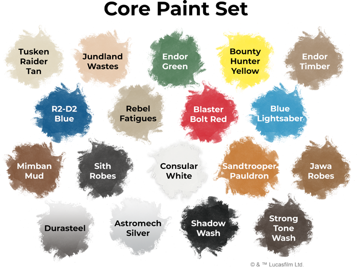 FFG’s Star Wars Legion Paint Sets Bring Colour To The Galaxy