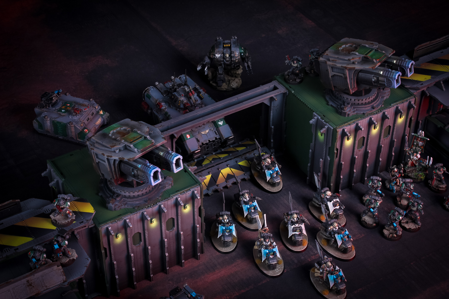 Death Ray Designs Defend Ace Strider’s Landing Terrain OnTableTop