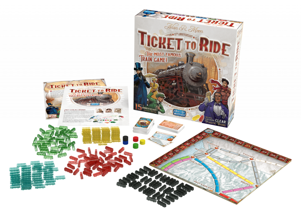 Ticket To Ride Celebrates Its Fifteenth Anniversary OnTableTop Home
