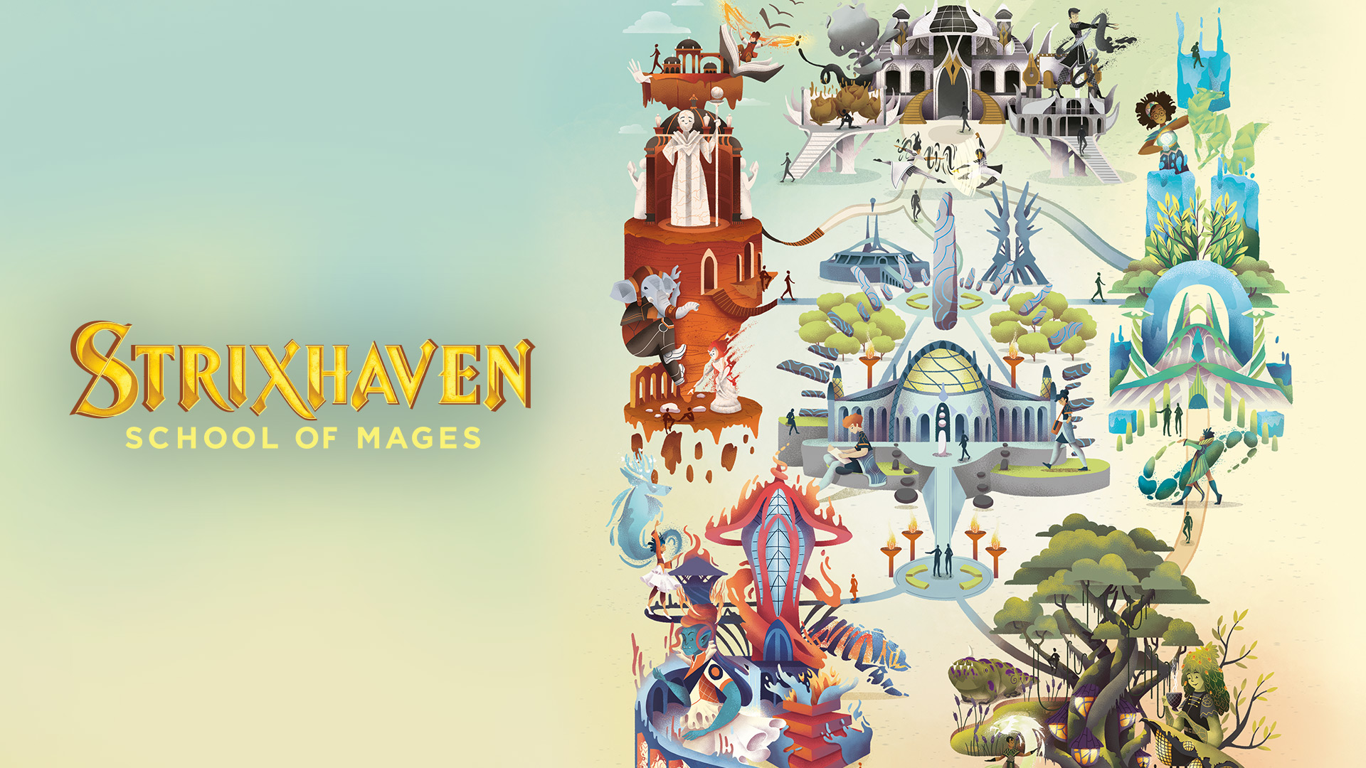 Meet The New Houses In Magic The Gathering Strixhaven OnTableTop