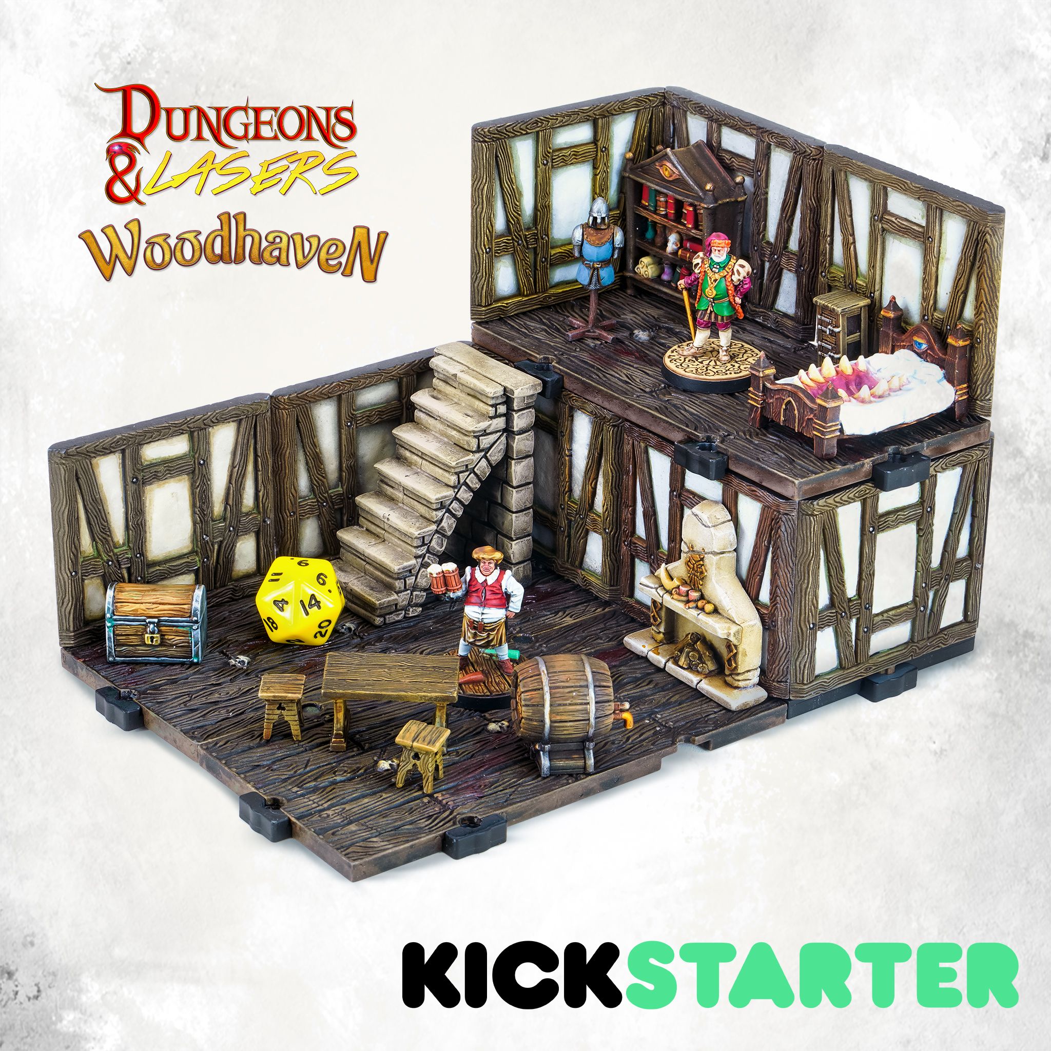 Archon’s Dungeons & Lasers Heads To Woodhaven On 4th May! OnTableTop