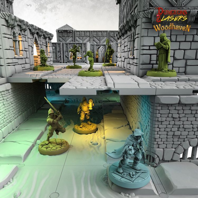 Archon’s Dungeons & Lasers Heads To Woodhaven On 4th May! OnTableTop