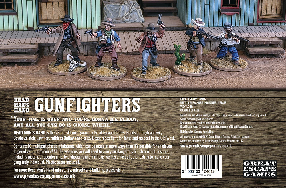 Great Escape’s Plastic Gunfighters Now On PreOrder