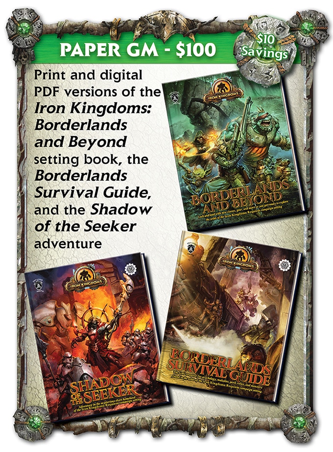 Expand Your Iron Kingdoms RPG With Borderlands And Beyond OnTableTop