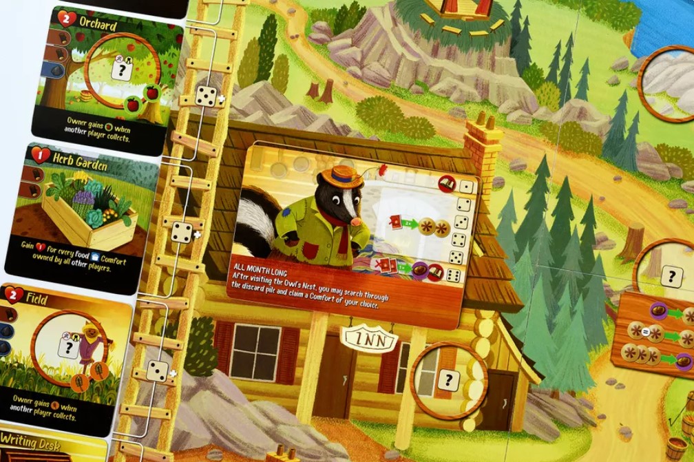 Prepare Your Den For The Winter In Creature Comforts OnTableTop