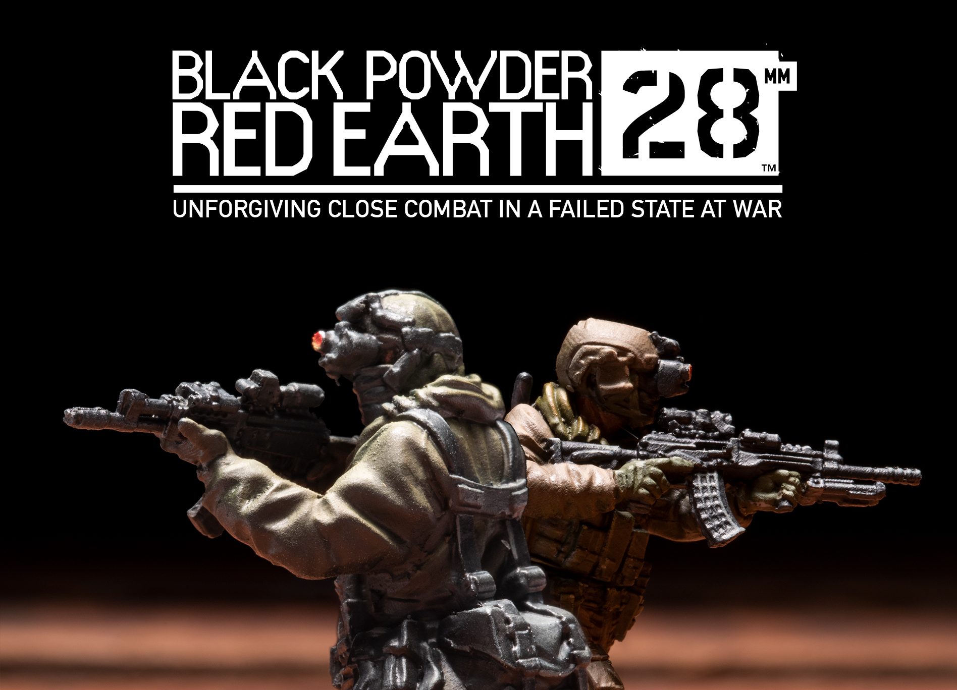 Mercs & Guards Arrive In A Failed State For Black Powder Red Earth