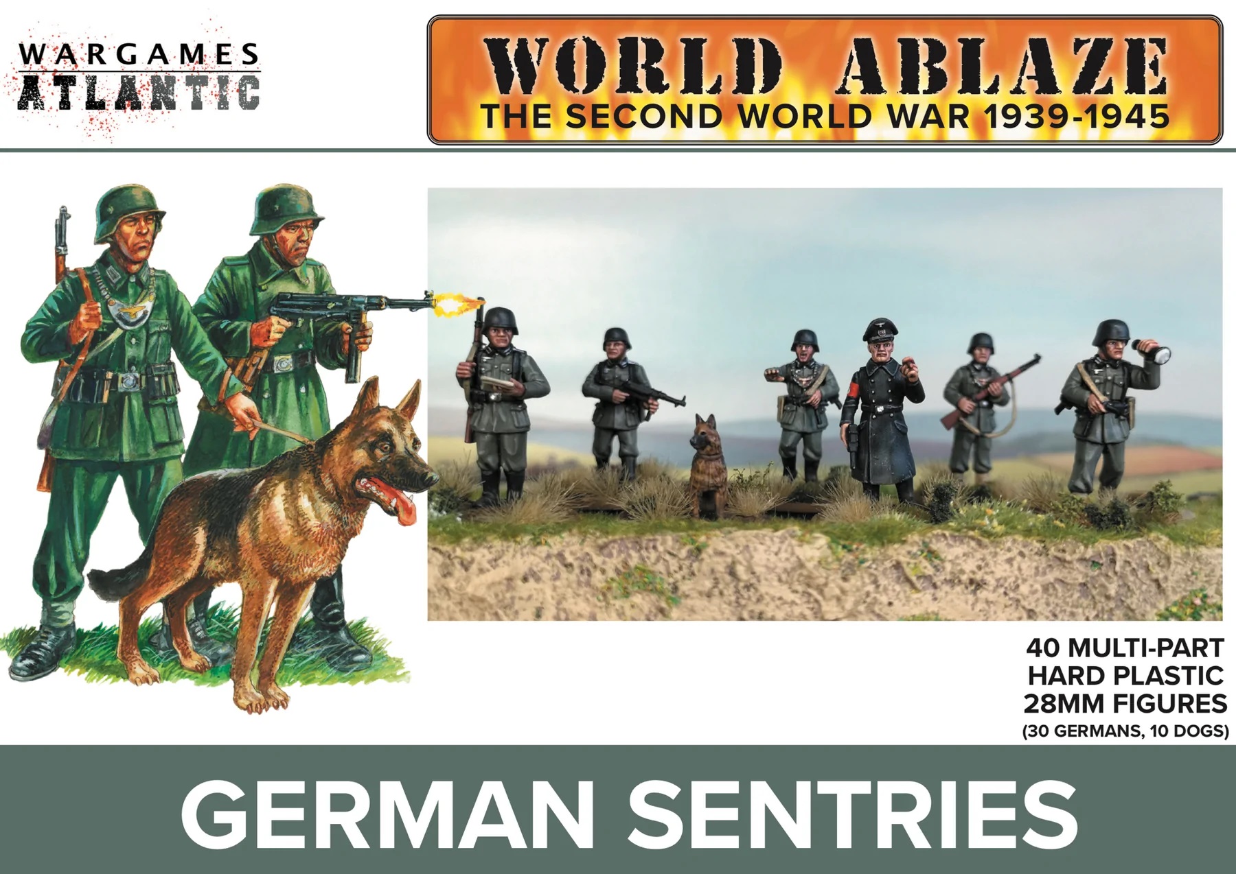 Wargames Atlantic’s SAS & German Sentries Plastic Kits Now Available