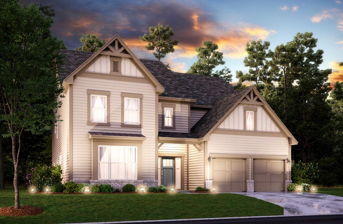 Laurelwood Home Plan in Mountain Park Overlook, Woodstock, GA Beazer
