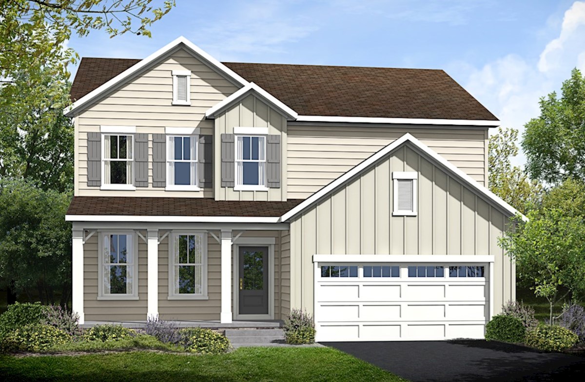 Notting Hill Home Plan in Harpers Run, Leesburg, VA Beazer Homes