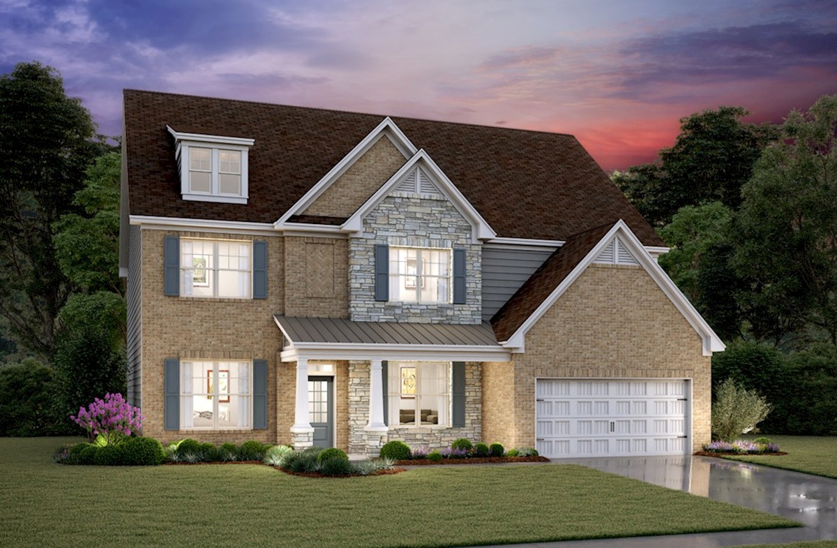 Tupelo Home Plan in Enclave at Daves Creek, Cumming, GA Beazer Homes