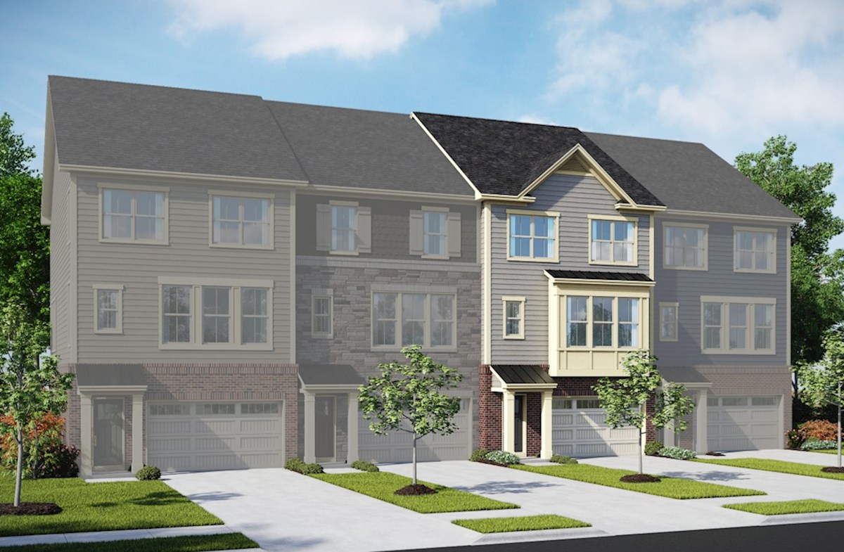 St. Michael Home Plan in Parkside, Hanover, MD Beazer Homes Beazer