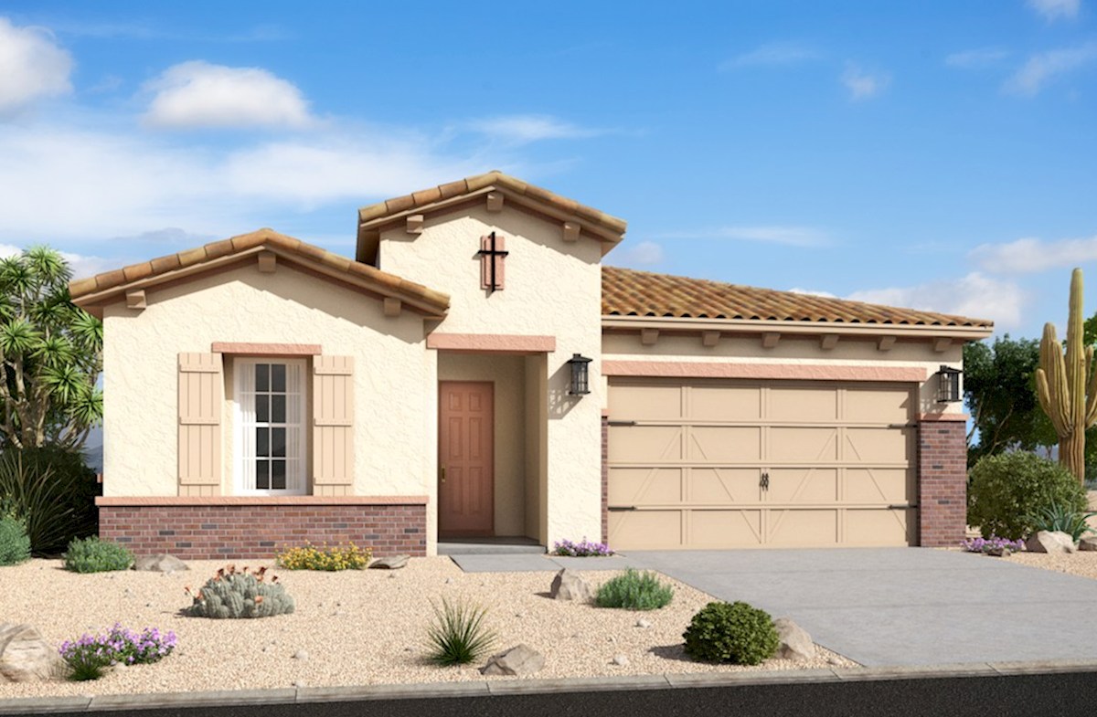 Kendrick Home Plan in Estrella, Goodyear, AZ Beazer Homes Beazer Homes