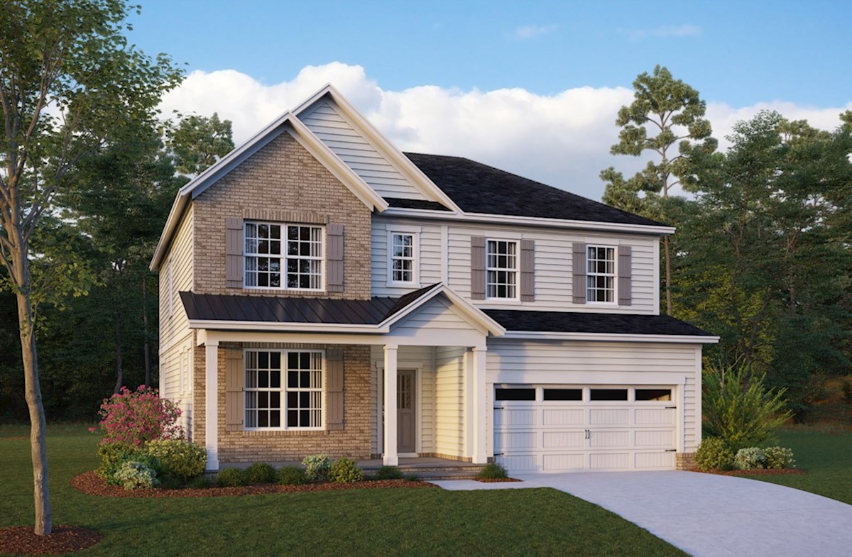 Beckett Home Plan in Thornebury at Town Hall, Morrisville, NC Beazer