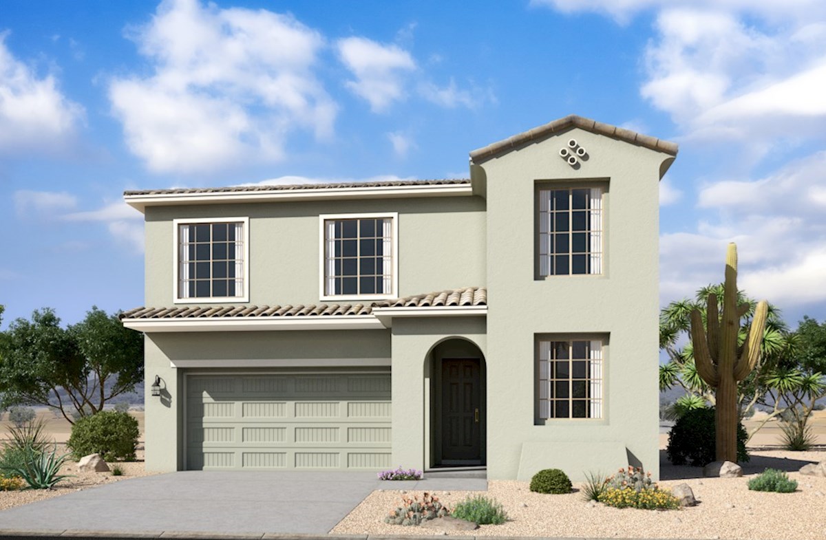 Prescott Home Plan in El Cidro, Goodyear, AZ Beazer Homes Beazer Homes