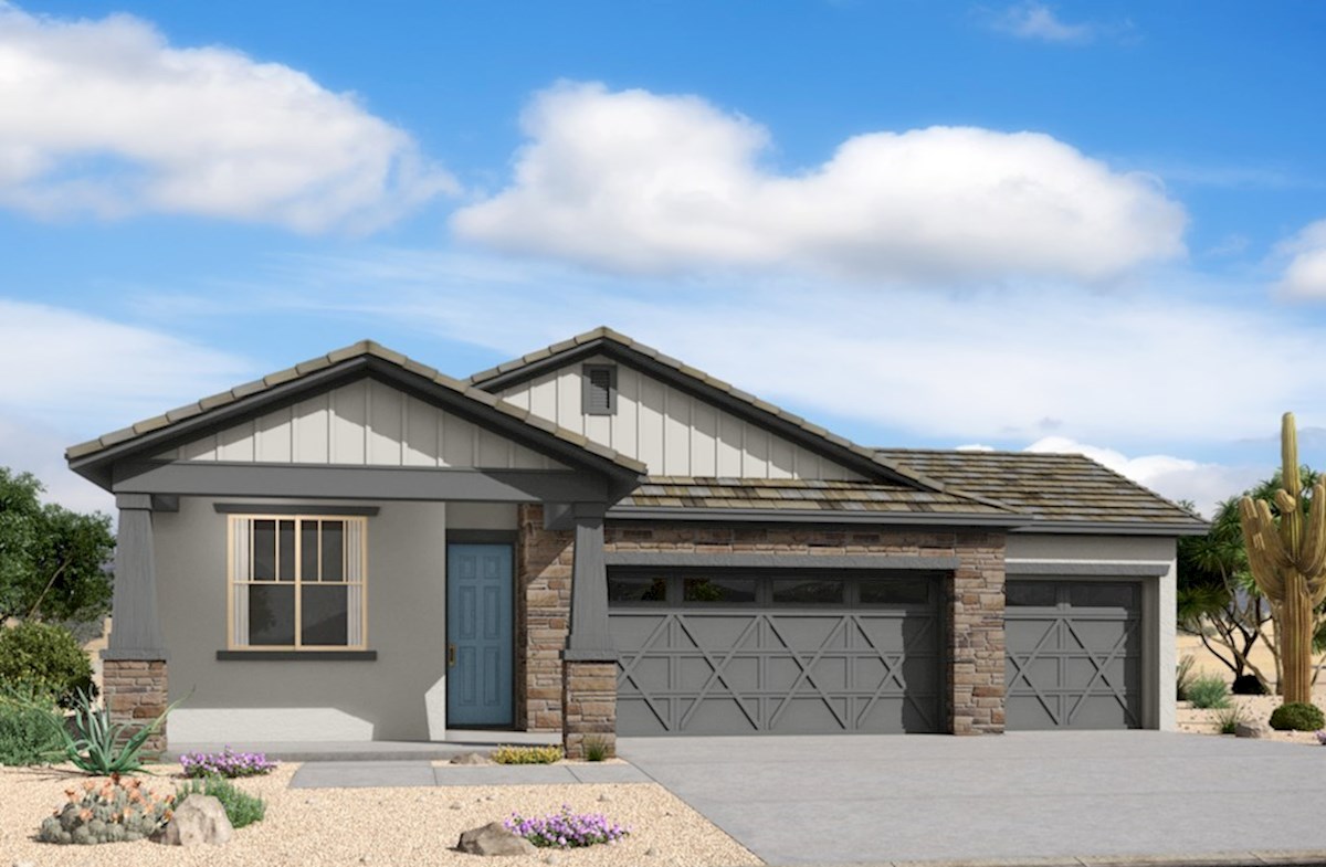 Shiloh Home Plan in Ridgeline Vista, Gold Canyon, AZ Beazer Homes