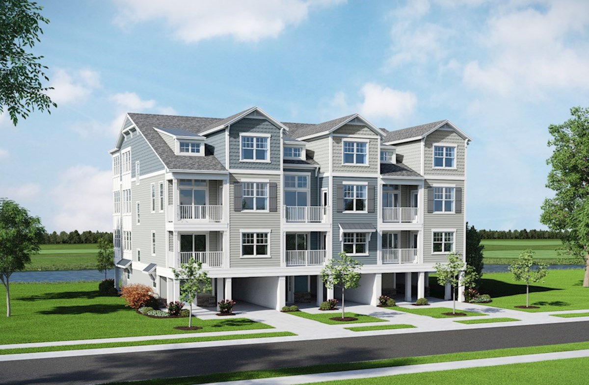 Fenwick Home Plan in Harbor Crest at Bayside, Selbyville